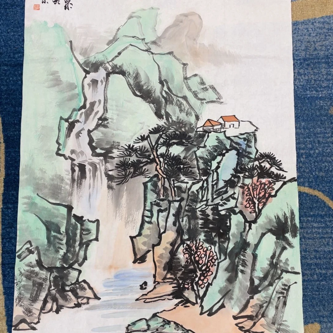 国画绘画刘淑勇画芯福利款