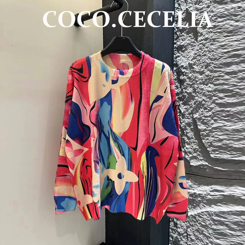 130 色彩狂欢套头针织衫