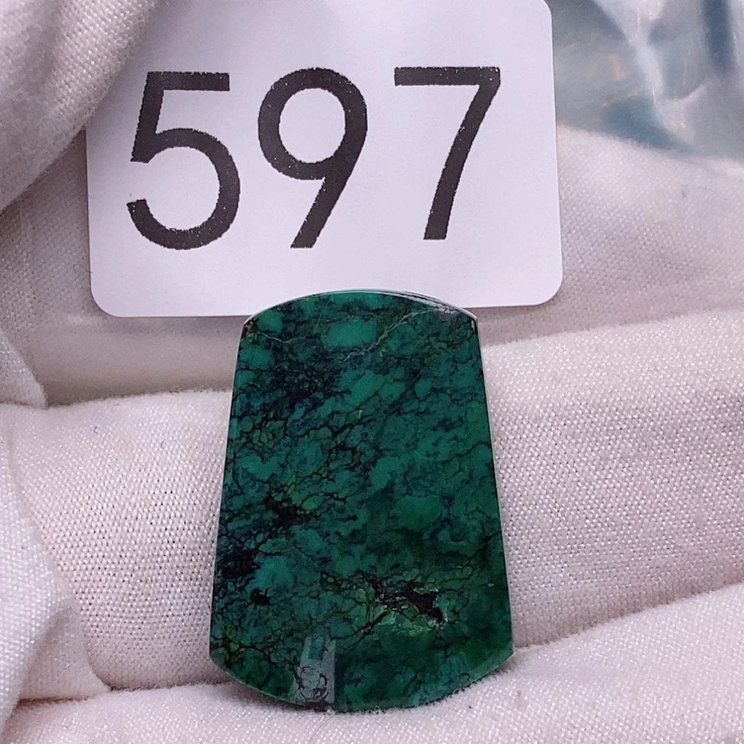 绿松石未镶嵌珠宝半成品