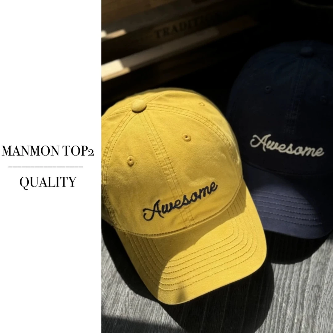 新款小黄帽绒布春夏字母深顶大头棒球帽女鸭舌帽亮色