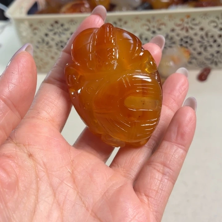 玛瑙/玉髓未镶嵌吊坠(不含链)