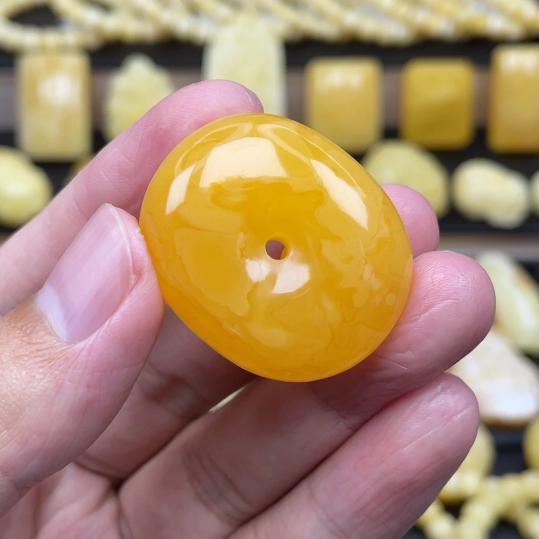琥珀未镶嵌裸石琥珀蜜蜡