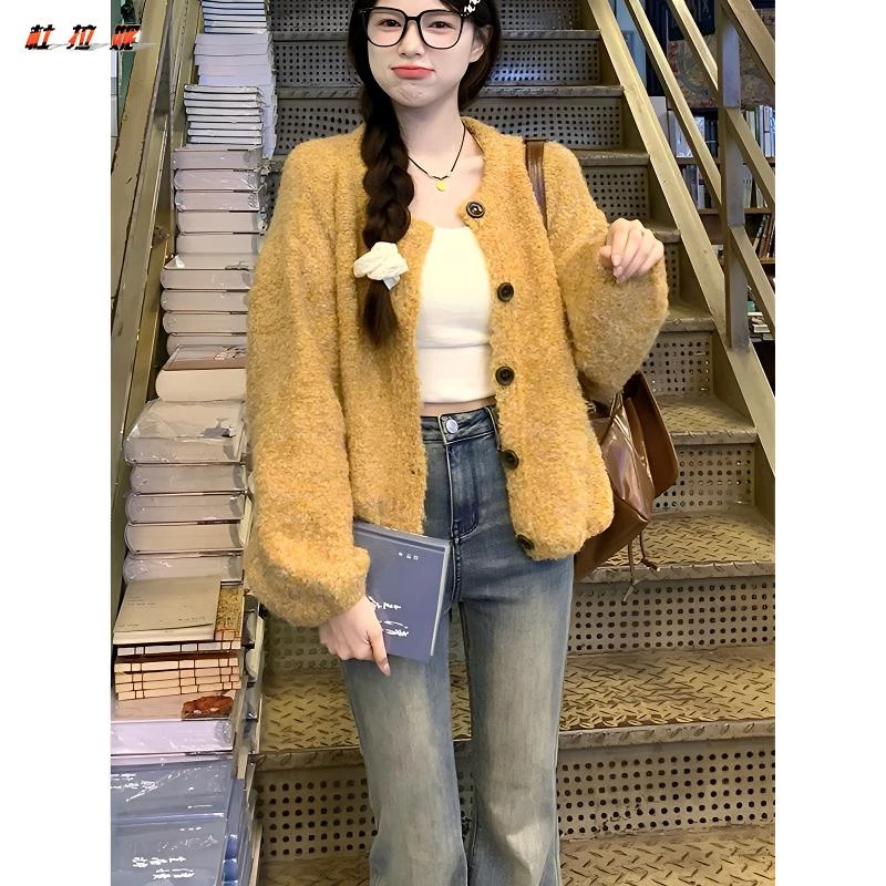 杜拉妮复古微喇牛仔裤女夏季新款做旧高腰紧身百搭直筒拖地喇叭裤