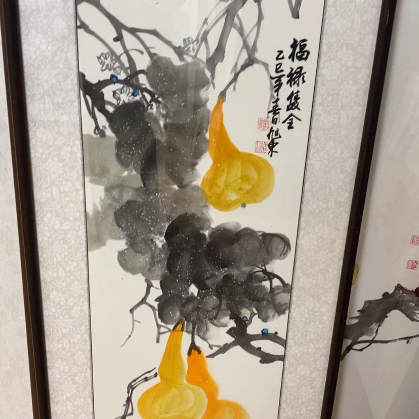 【闪购商品】国画手绘国画带框