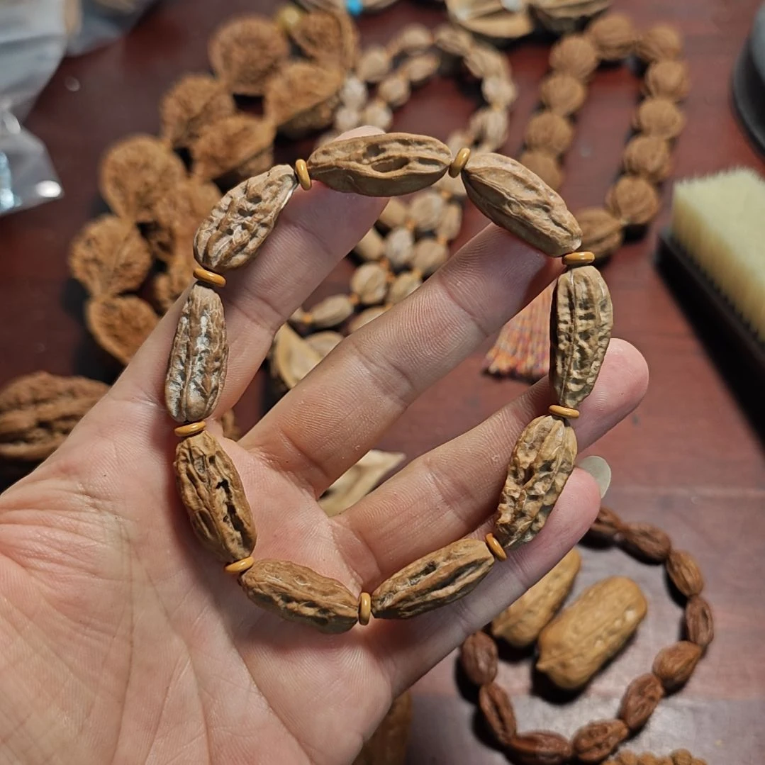 文玩核桃把件欧**蓝直辣椒异形手串