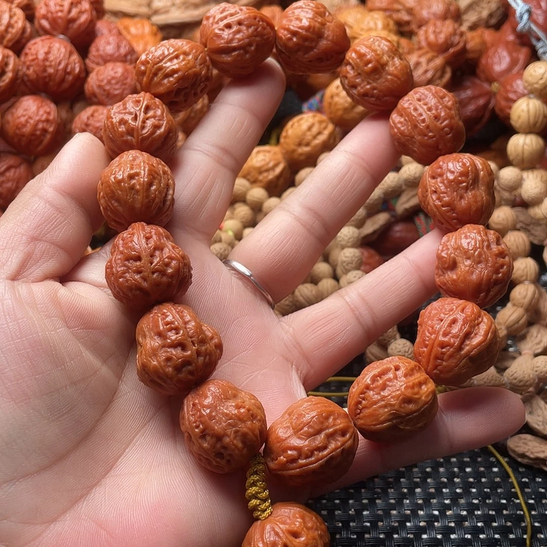 —***手串文玩核桃金蟾