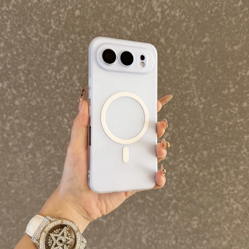 适用于荣耀500手机壳新款超薄磨砂荣耀500pro透明无线磁吸400防摔