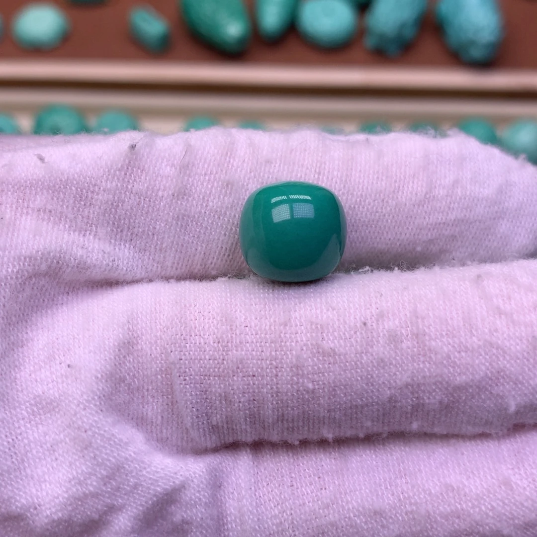 孤***老原生态散珠配珠老型深绿卡12