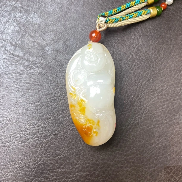 佛公挂件和田玉首饰珠宝D2