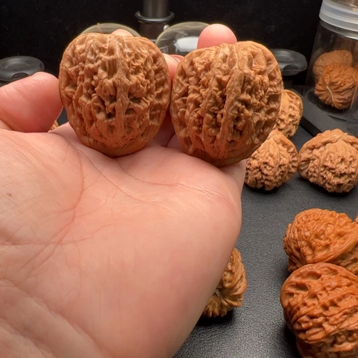 把件文玩核桃40+虎头