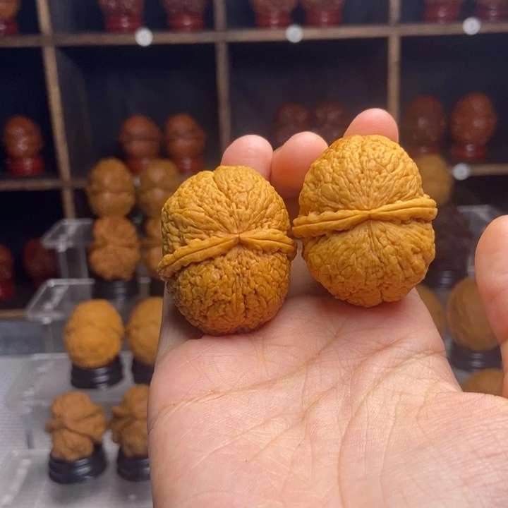 吊坠文玩核桃脑纹元宝16