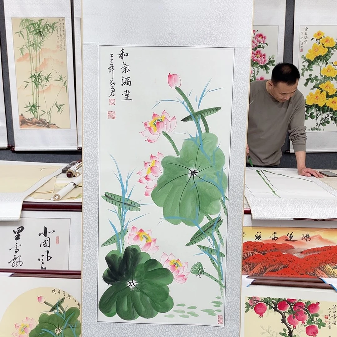 国画 手绘作品 手绘作品