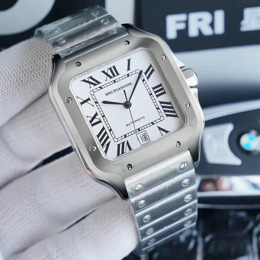 进口机机芯精钢山度士款机械表