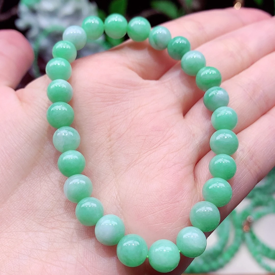 翡翠未镶嵌手链翡翠