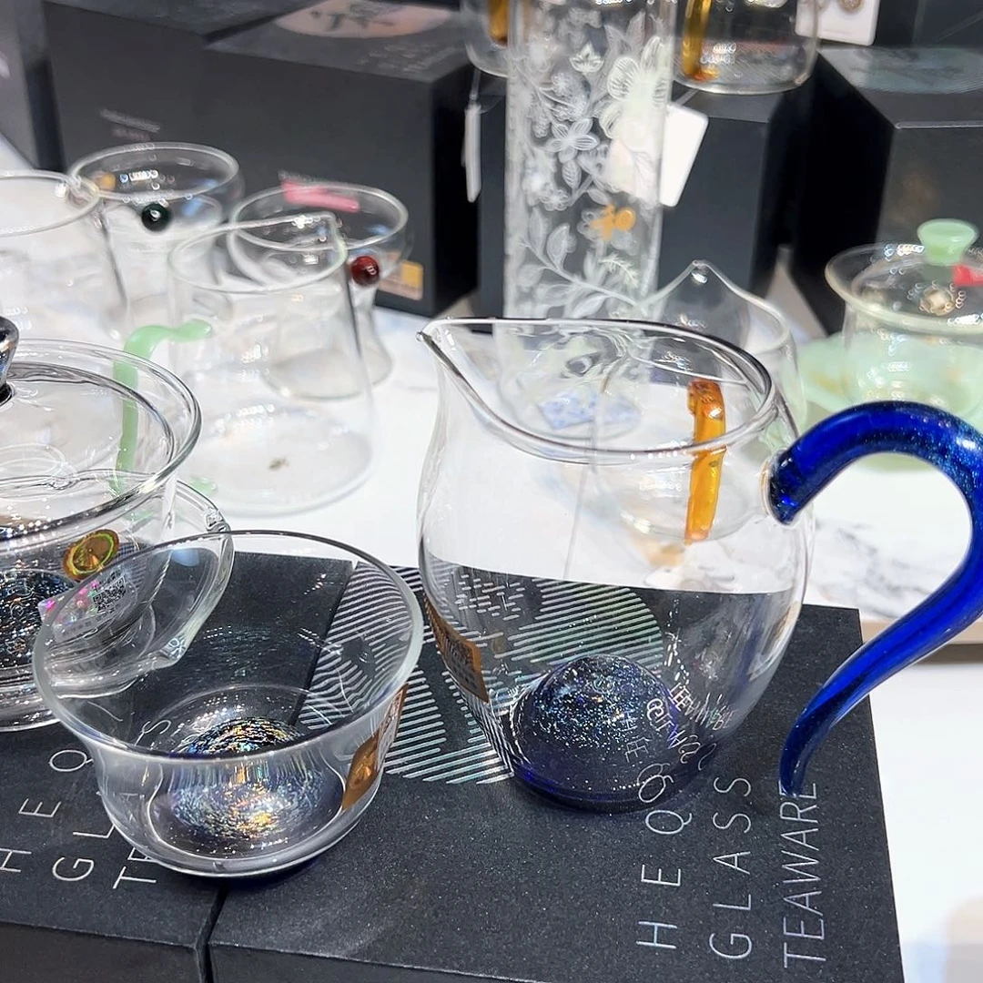 一***子禾器斑斓盖碗怡然公道杯主人杯