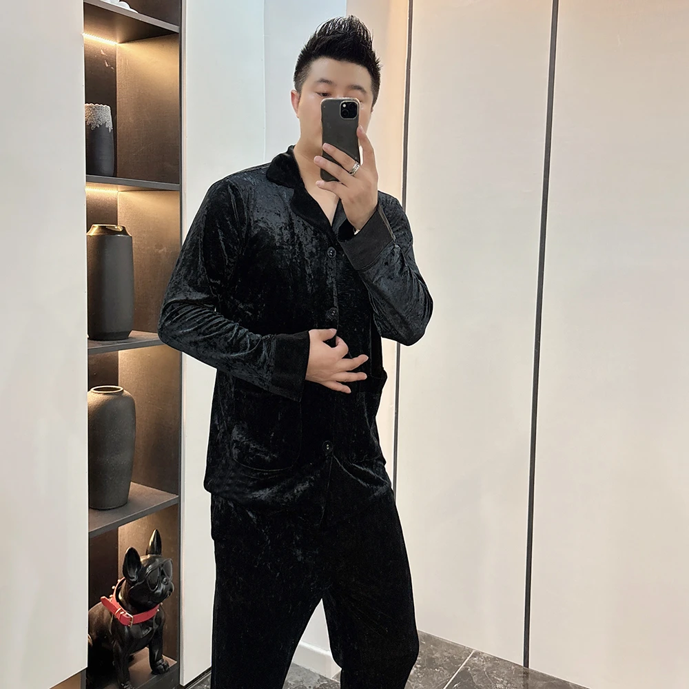 特价款     3XL       男士奢华家居服