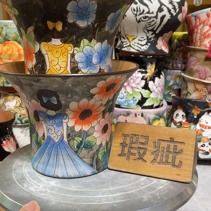 景德镇艺术手绘作品