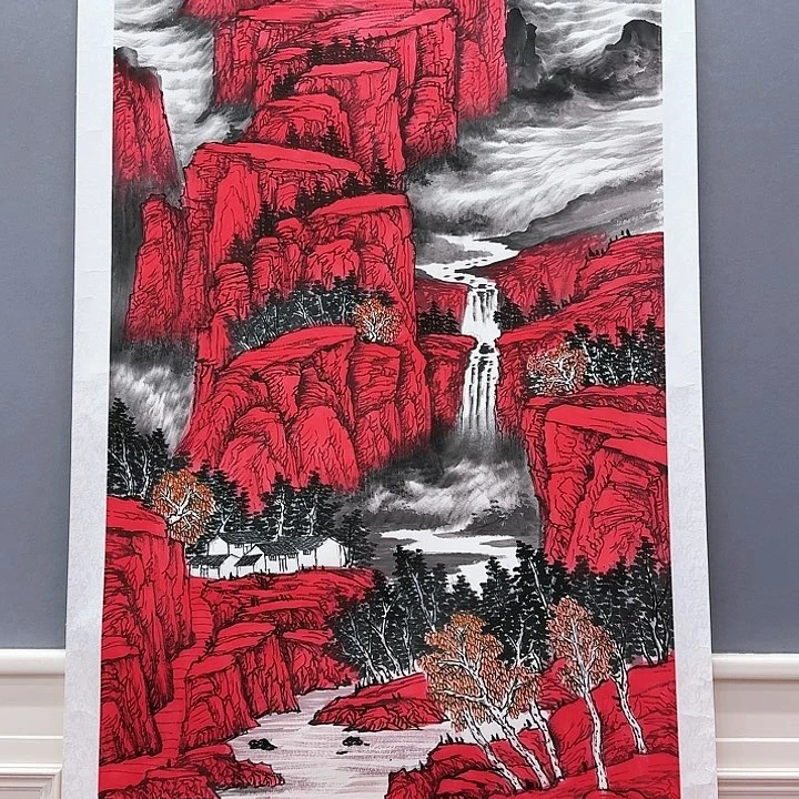 国画书法作品多次参加