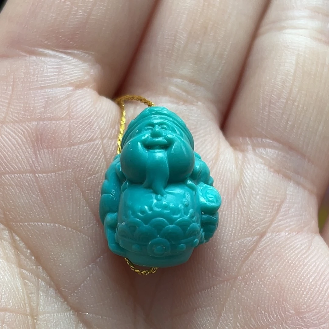 绿松石未镶嵌颈饰