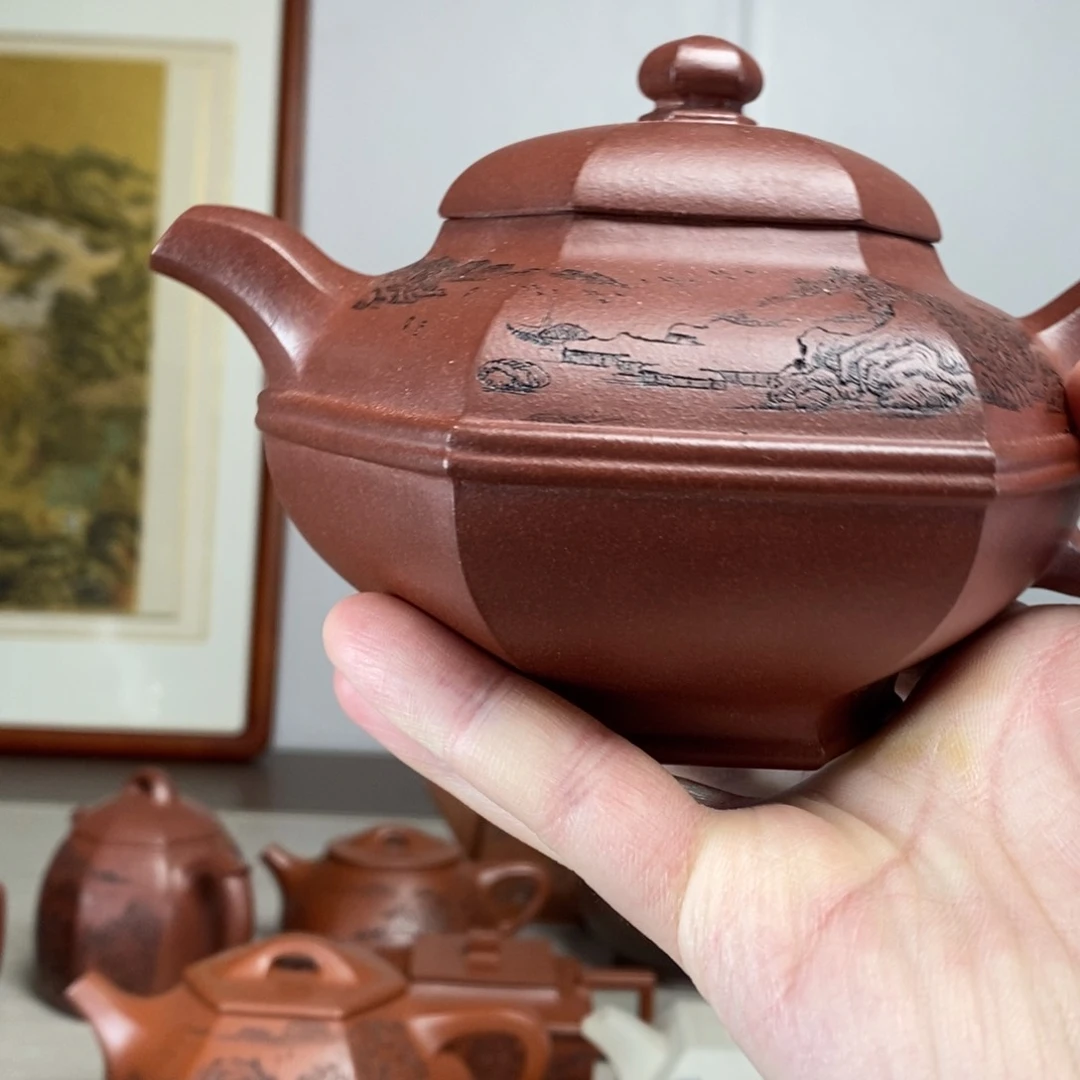 茶壶紫砂原矿泥料传统工艺制作