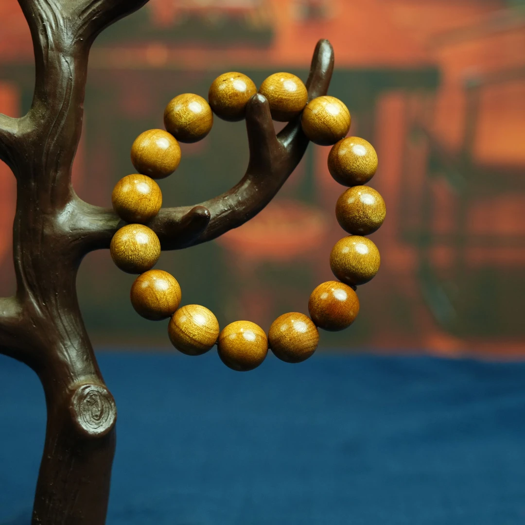 御木·金丝楠1.5小叶桢楠老料药香枯木老料作念珠文玩手串