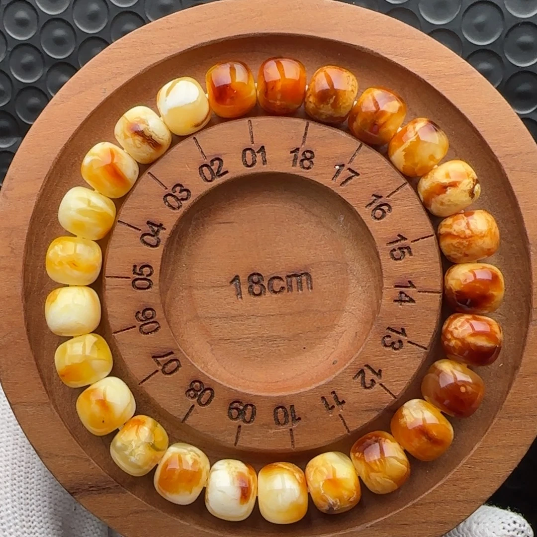 琥珀未镶嵌裸石9尺寸老型