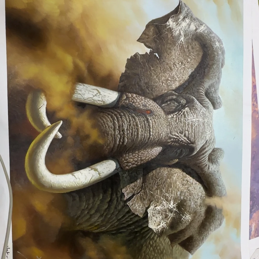 油画你在我心中最美好