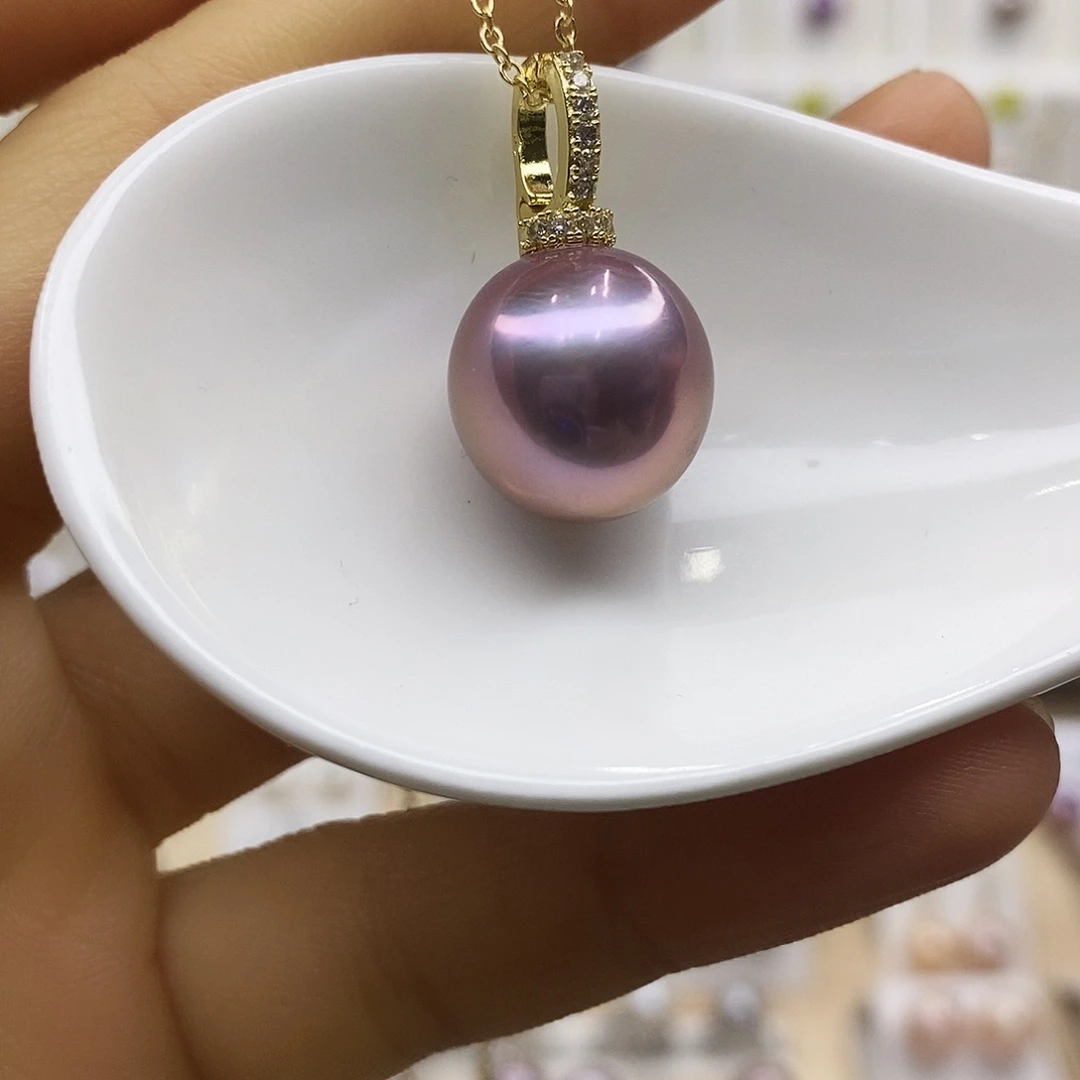 淡水珍珠颈饰合金