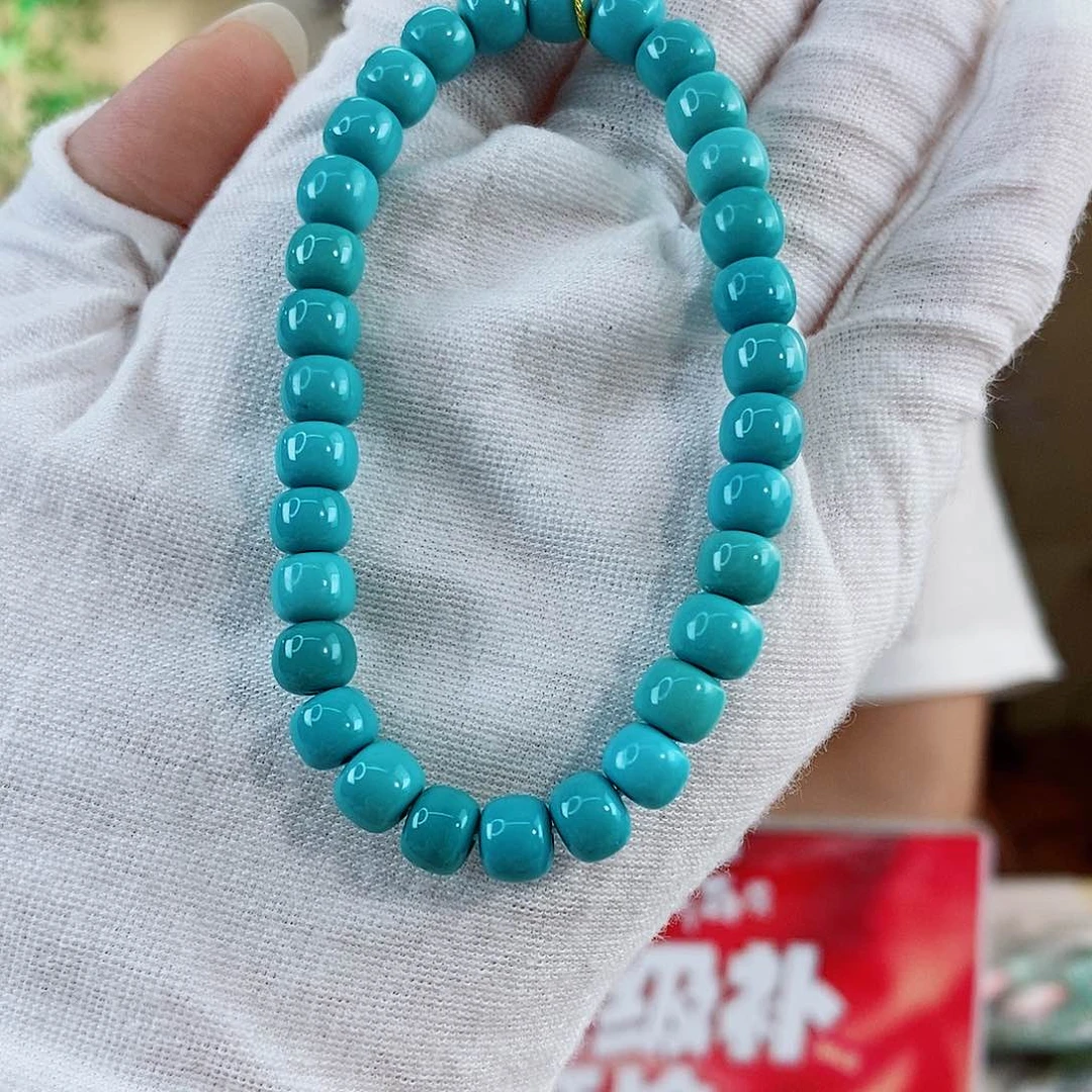 未镶嵌绿松石珠宝奇石忍*