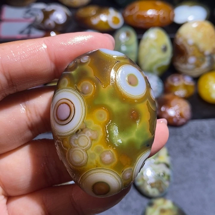 玛瑙/玉髓未镶嵌吊坠(不含链)162