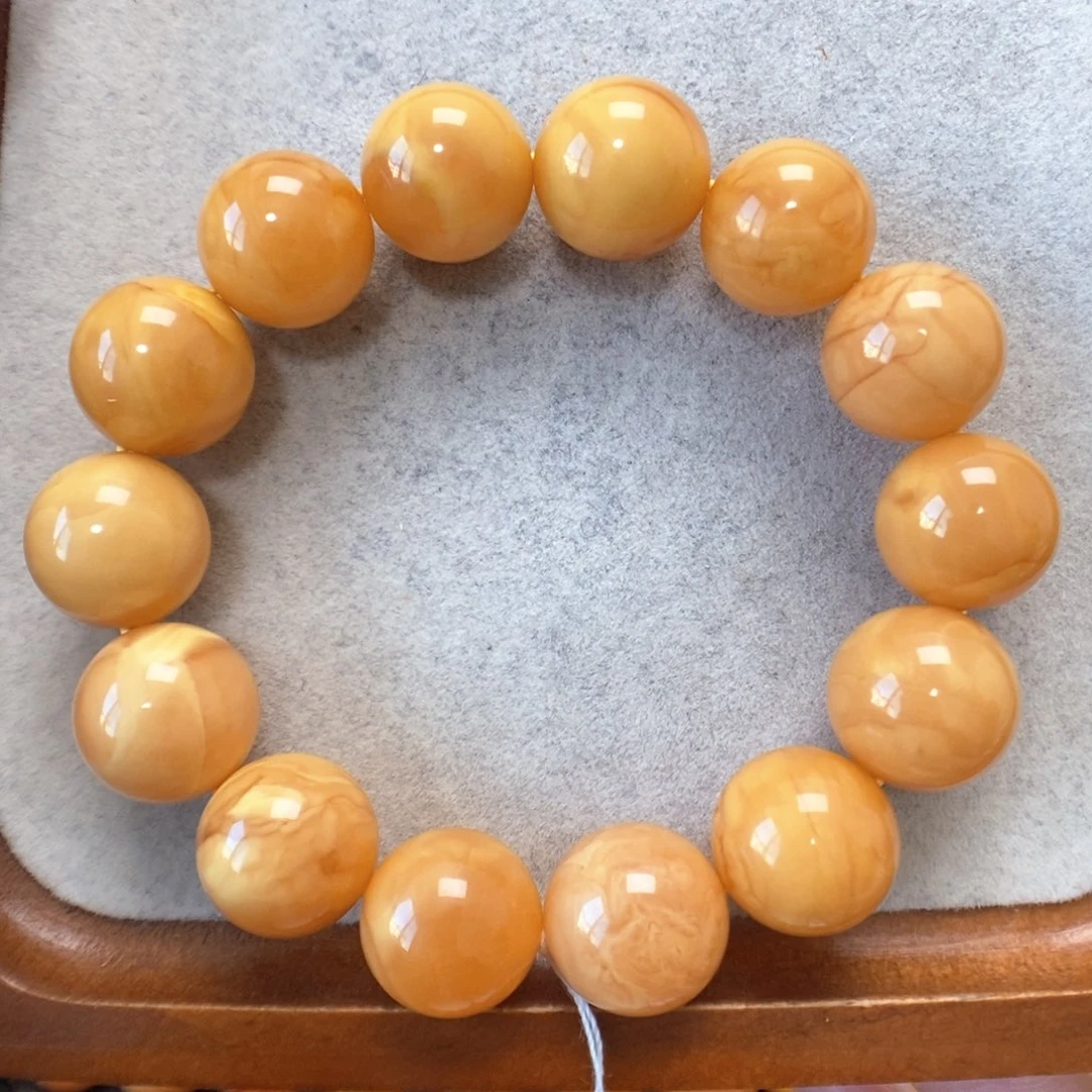 蜜蜡未镶嵌手串蜜蜡