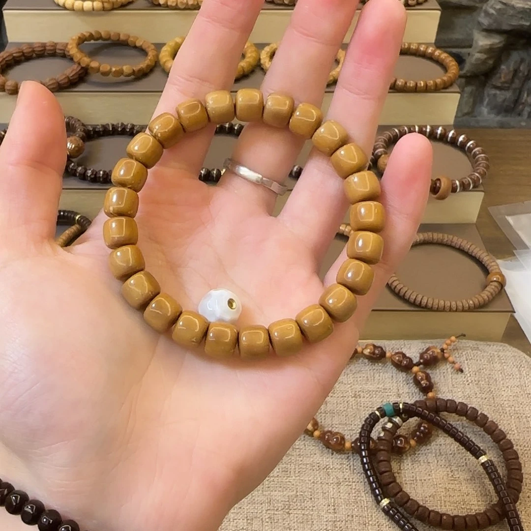 核桃手串/手链实心鼠 配珠