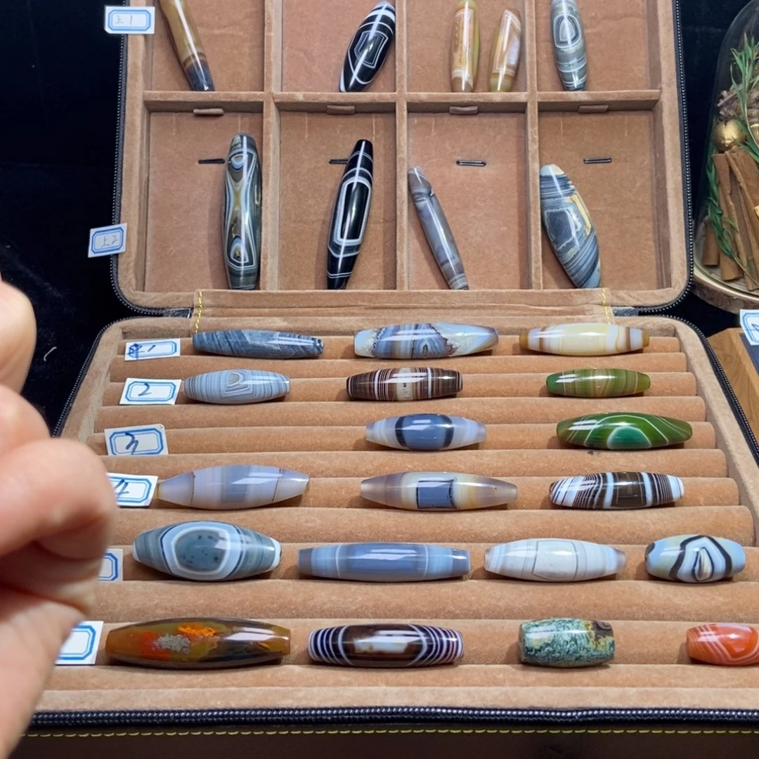 ～***桦玛瑙/玉髓未镶嵌颈饰