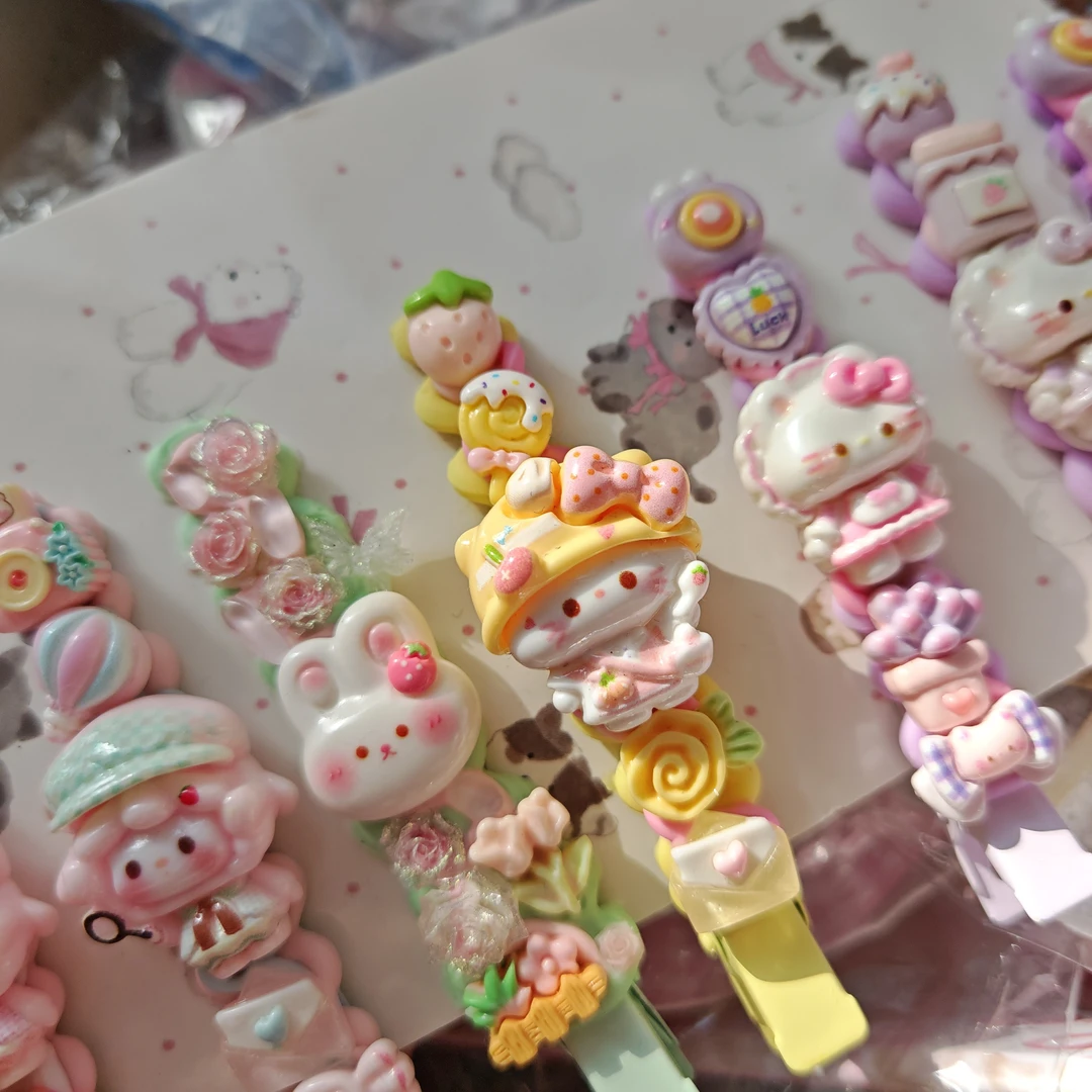 千金风边夹女可爱风发夹小众甜美夹子