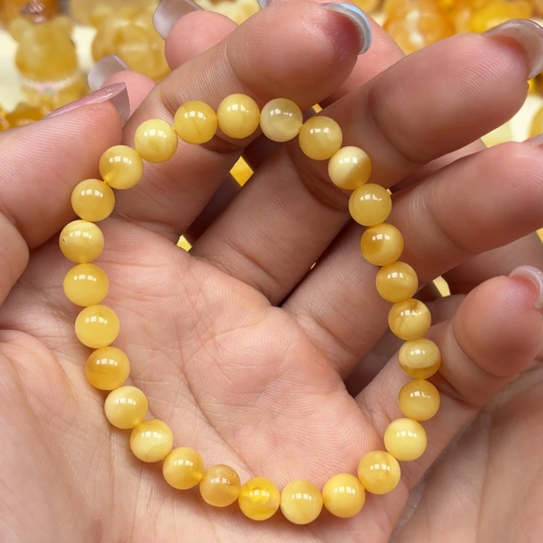 琥珀未镶嵌裸石蜜蜡