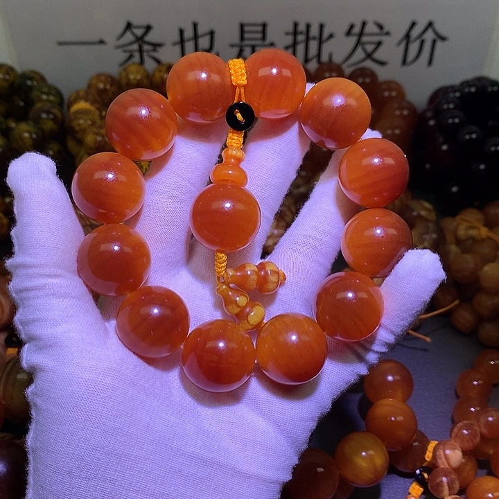 松木（琥珀木）手串/手链2.1 包浆高货