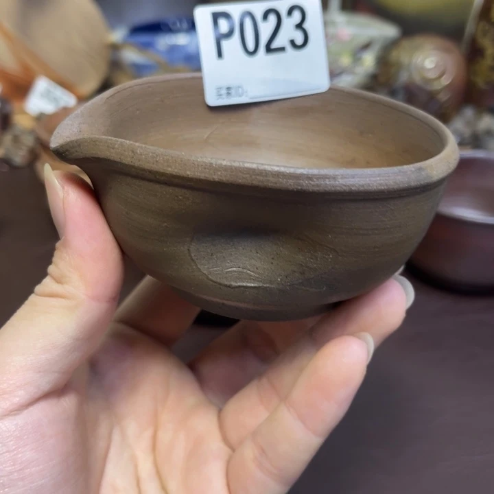 简***相马美鶴公道杯备前烧