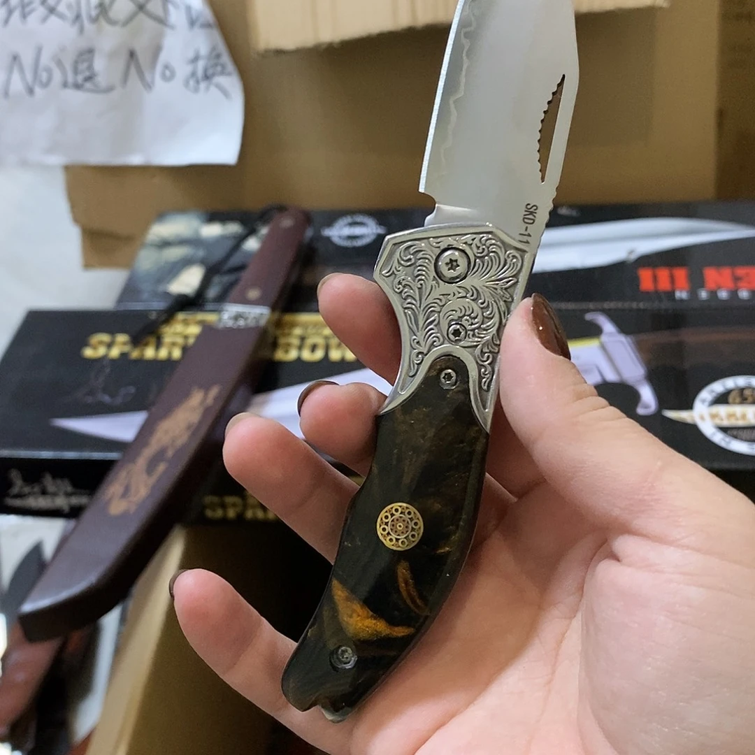 M390钢材三没合折叠