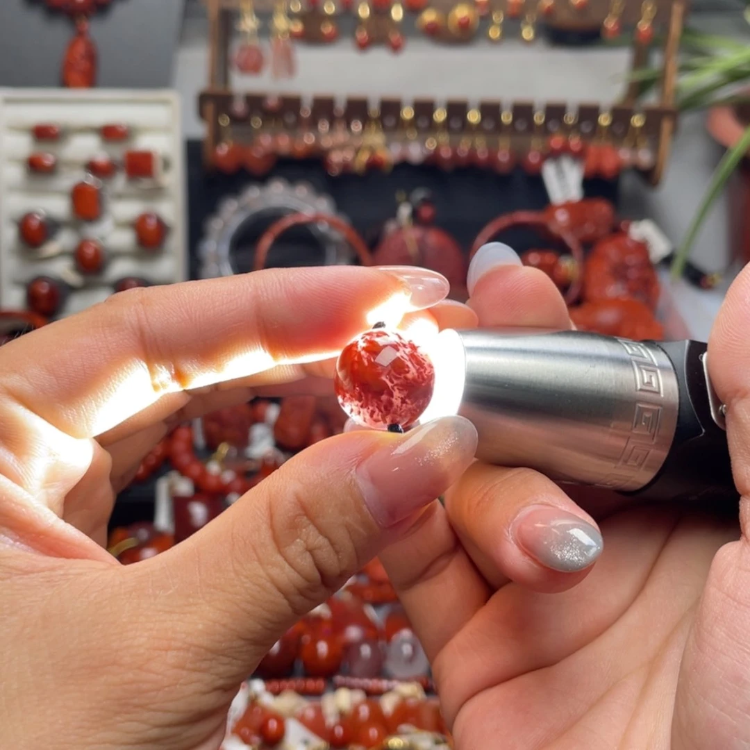 【闪购商品】未镶嵌圆珠16m南红玛瑙