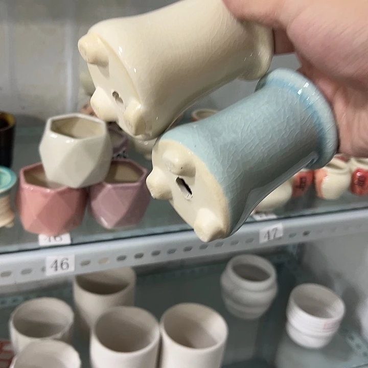 微瑕陶瓷花盆满9.9发