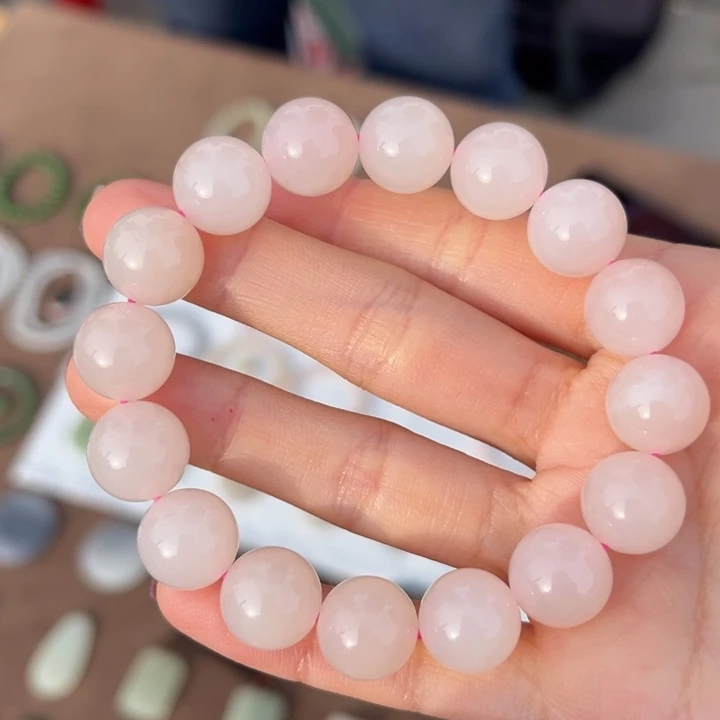 和田玉手串未镶嵌卡12