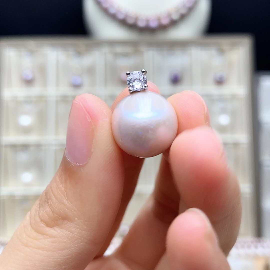 颈饰淡水珍珠合金