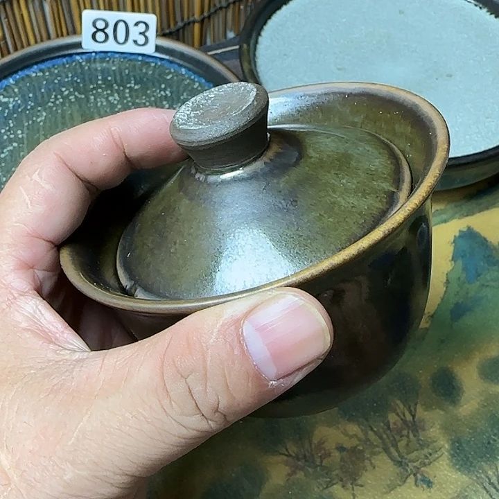 茶盏建盏杯主人杯龙窑柴烧