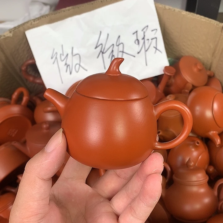 原矿朱泥茶具茶壶家用120