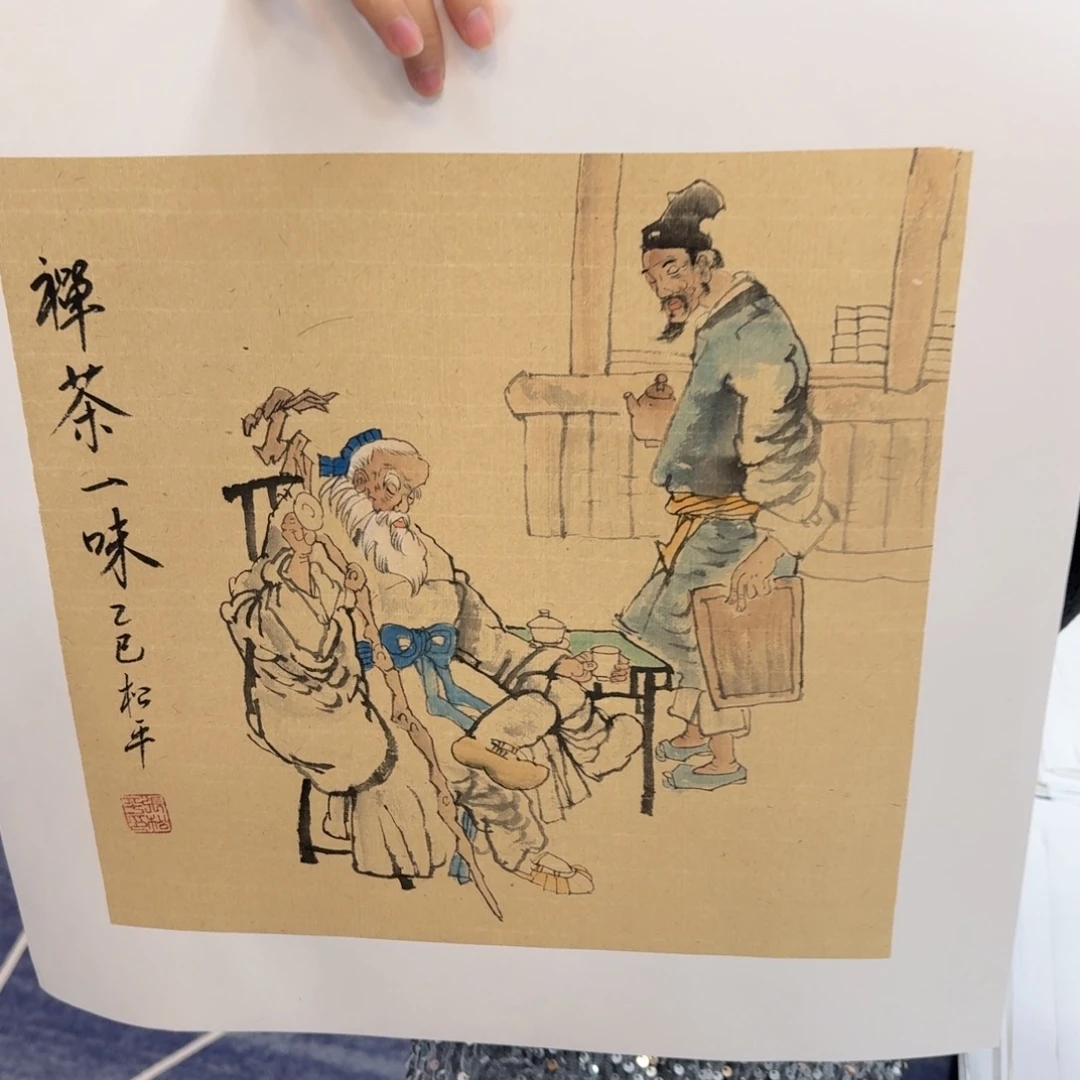 国画国画作品山水花鸟纯手绘