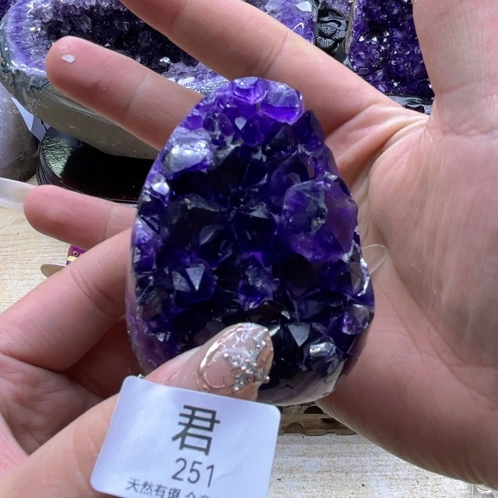 未镶嵌珠宝半成品紫晶