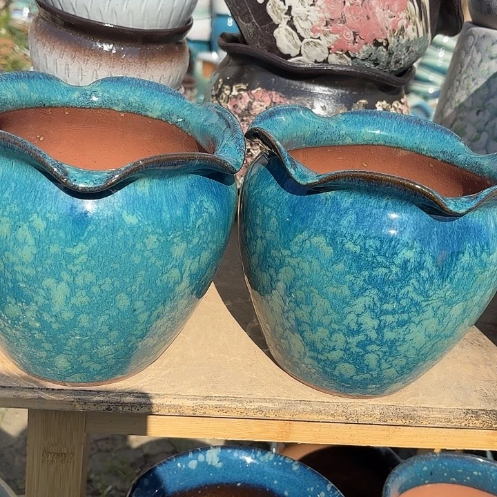 花盆紫砂口18高16。。。。。。。。。。。