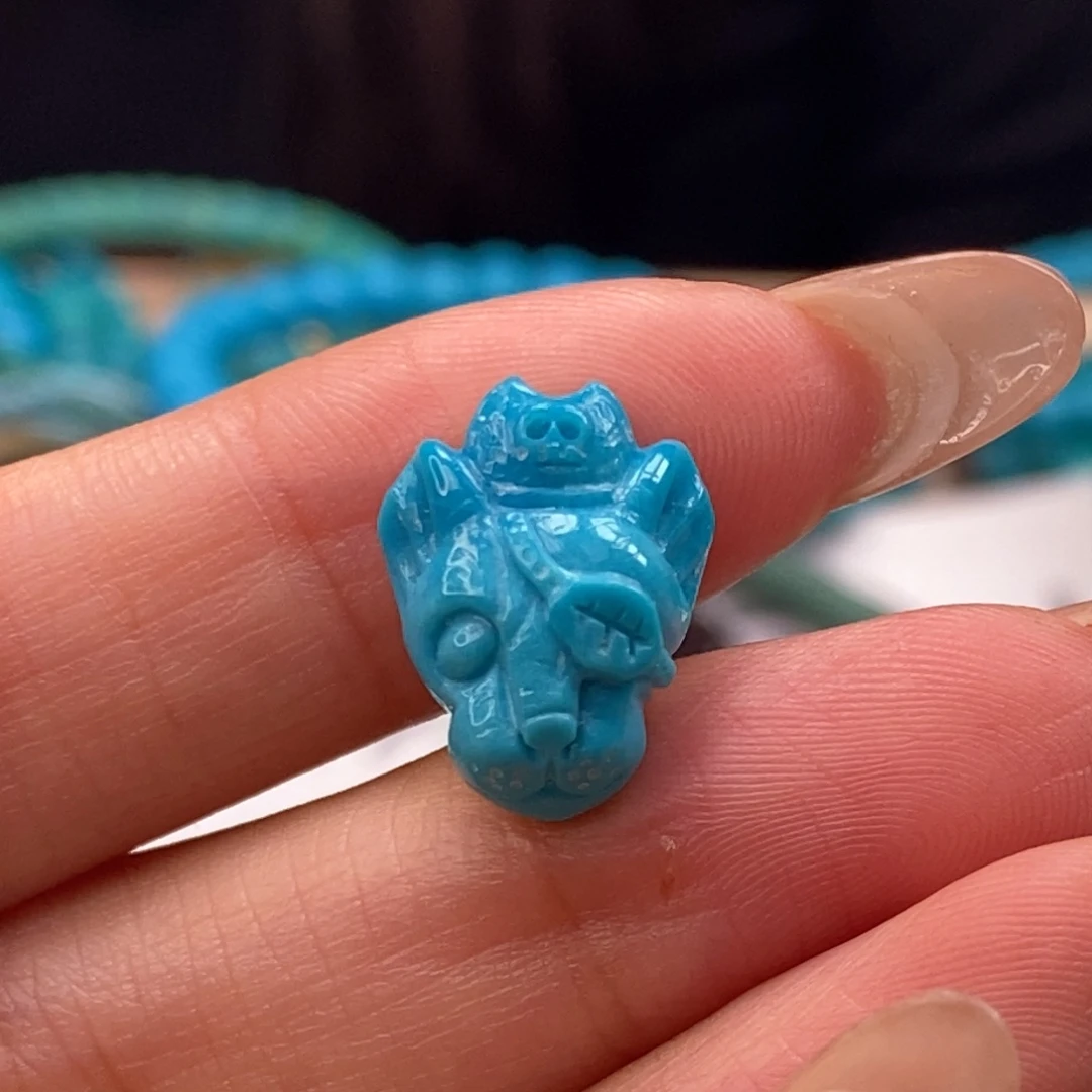 未镶嵌绿松石挂件