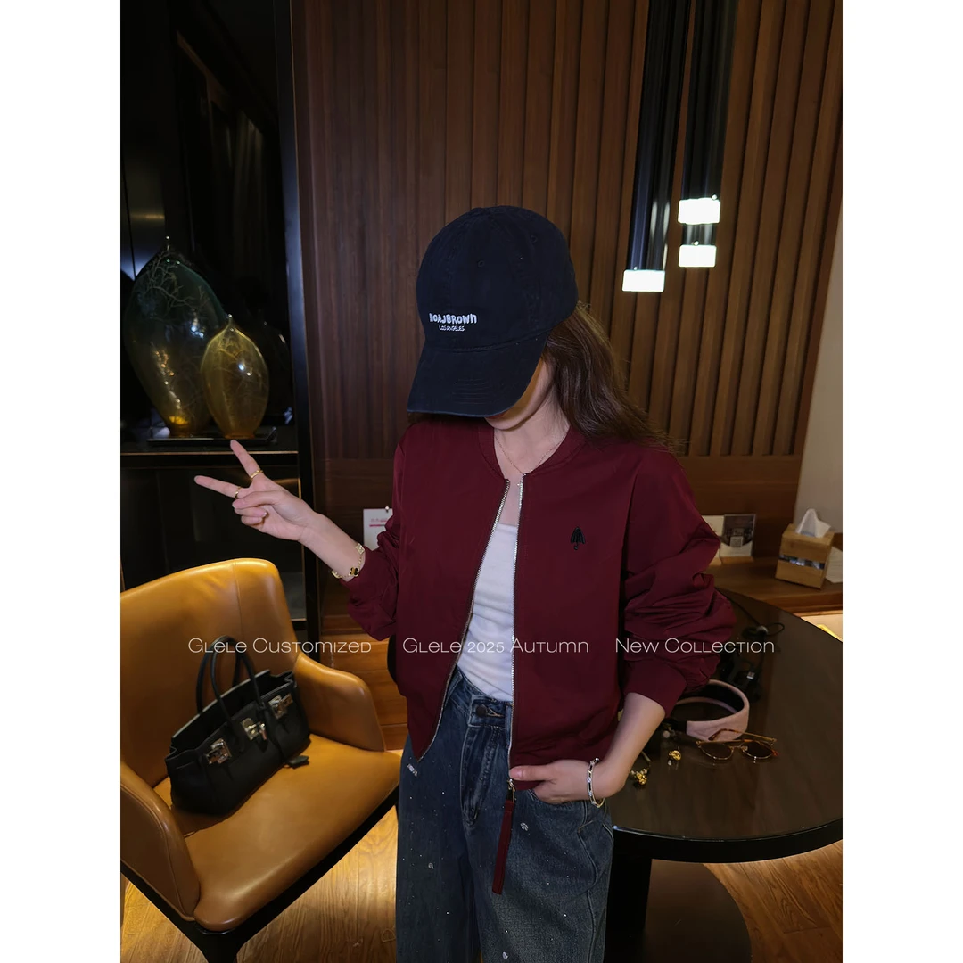 Glele私服【小雨伞夹克】休闲简约通勤设计感夹克外套