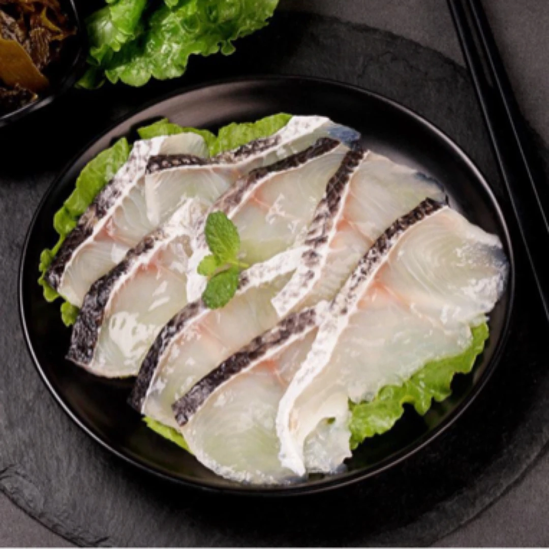 免浆黑鱼片活鱼鲜切酸菜鱼水煮鱼火锅食材
